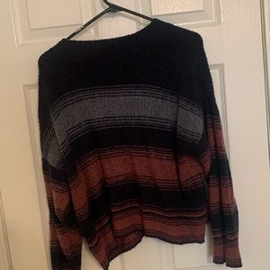 american eagle striped sweater